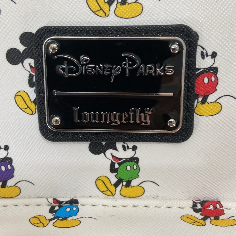 Loungefly Disney Parks Mickey Mouse Multicolor Backpack - Picture 2 of 9